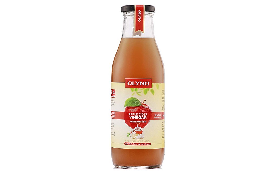 Olyno Apple Cider Vinegar With Mother    Glass Bottle  500 millilitre